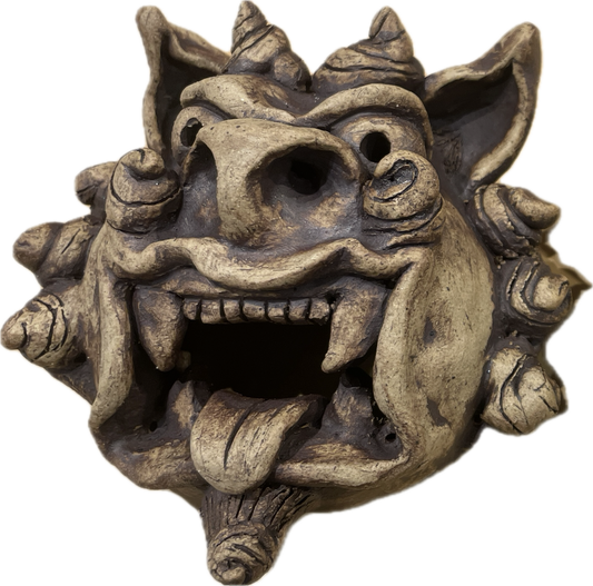 Open mouth Shiisaa sticker